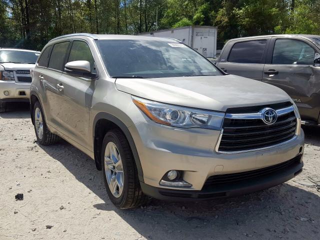 5TDDKRFH5FS224271 - 2015 TOYOTA HIGHLANDER LIMITED  photo 1