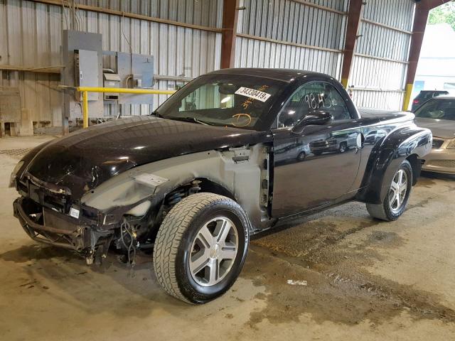 1GCES14P33B102124 - 2003 CHEVROLET SSR 黑色 照片 2