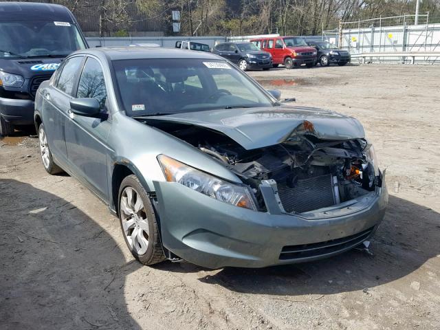 1HGCP26729A108914 - 2009 HONDA ACCORD EX GREEN photo 1