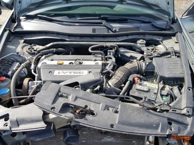 1HGCP26729A108914 - 2009 HONDA ACCORD EX GREEN photo 7