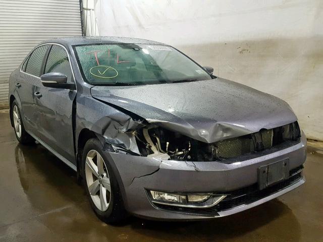 1VWAT7A32FC112039 - 2015 VOLKSWAGEN PASSAT S GRAY photo 1