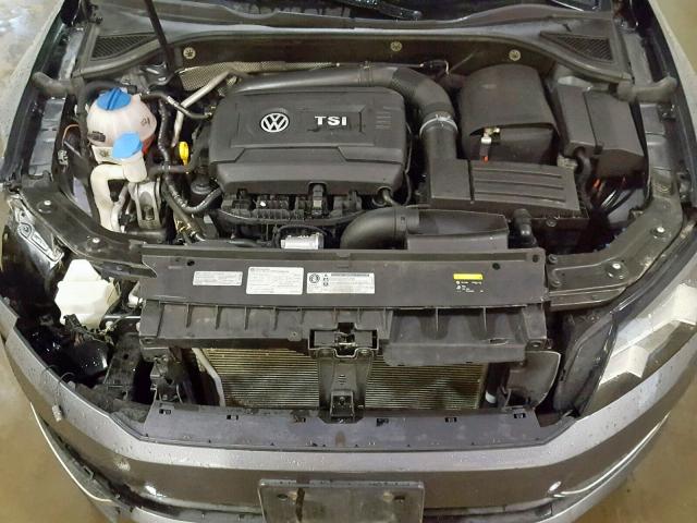 1VWAT7A32FC112039 - 2015 VOLKSWAGEN PASSAT S GRAY photo 7