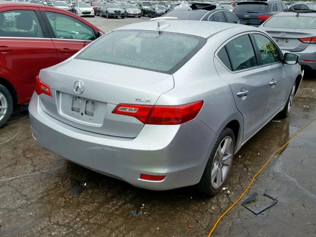 19VDE1F31EE006701 - 2014 ACURA ILX 20 SILVER photo 4