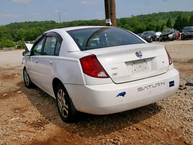 1G8AL52F83Z183829 - 2003 SATURN ION LEVEL WHITE photo 3