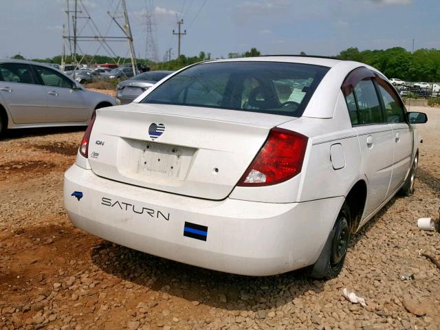 1G8AL52F83Z183829 - 2003 SATURN ION LEVEL WHITE photo 4