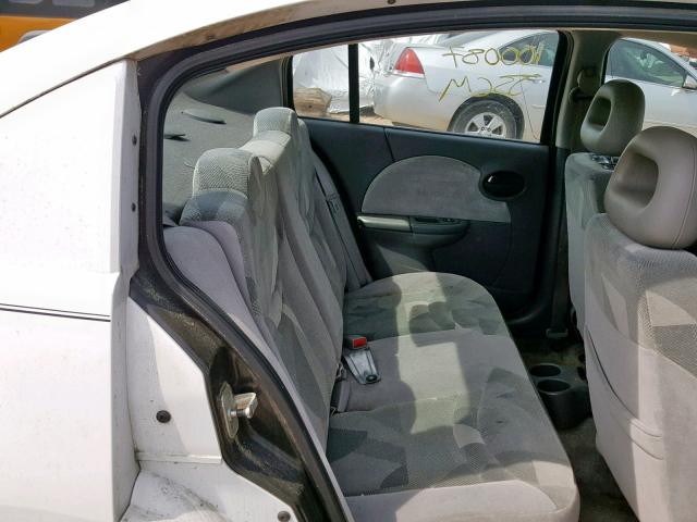 1G8AL52F83Z183829 - 2003 SATURN ION LEVEL WHITE photo 6