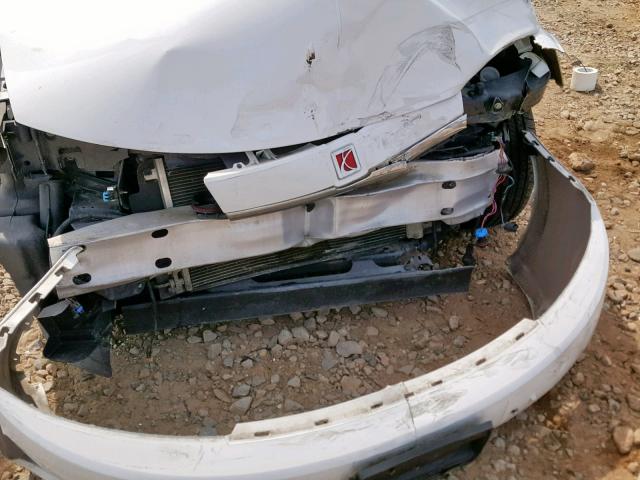 1G8AL52F83Z183829 - 2003 SATURN ION LEVEL WHITE photo 9
