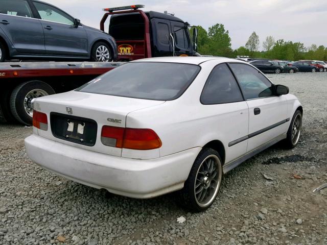 1HGEJ612XTL021836 - 1996 HONDA CIVIC DX WHITE photo 4