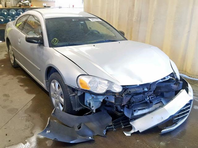 4C3AG42GX4E105786 - 2004 CHRYSLER SEBRING LX SILVER photo 1