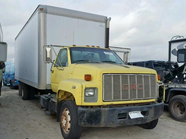 1GDJ7H1J8LJ602435 - 1990 GMC TOPKICK C7 YELLOW photo 1