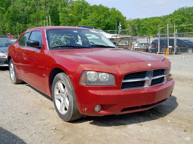 2B3KA33V89H611855 - 2009 DODGE CHARGER SX BURGUNDY photo 1