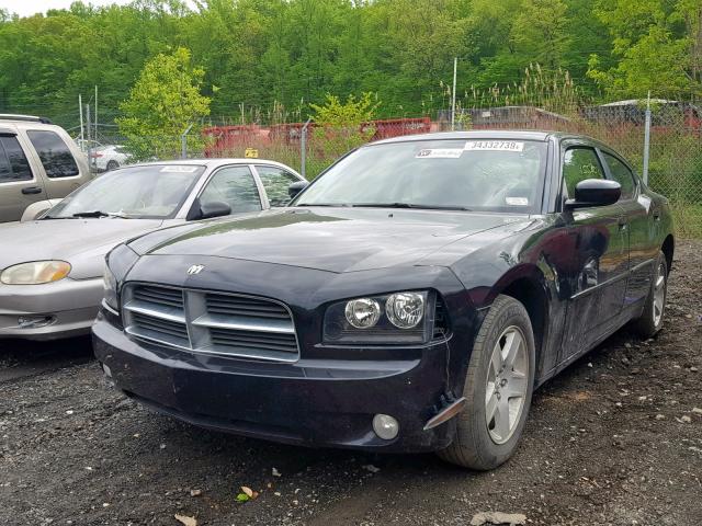 2B3CA3CV0AH271190 - 2010 DODGE CHARGER SX BLACK photo 2