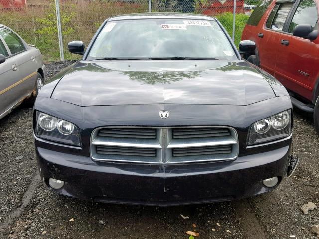 2B3CA3CV0AH271190 - 2010 DODGE CHARGER SX BLACK photo 9