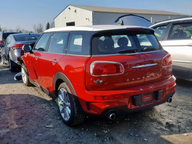 WMWLU5C5XH2E82515 - 2017 MINI COOPER S C RED photo 3