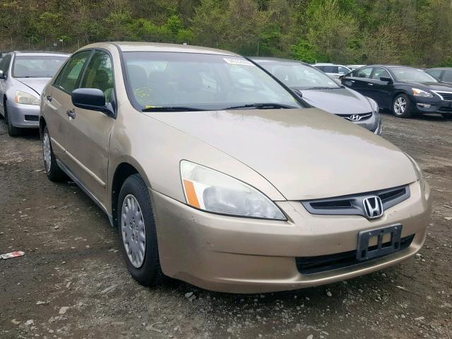 1HGCM56145A103634 - 2005 HONDA ACCORD DX GOLD photo 1