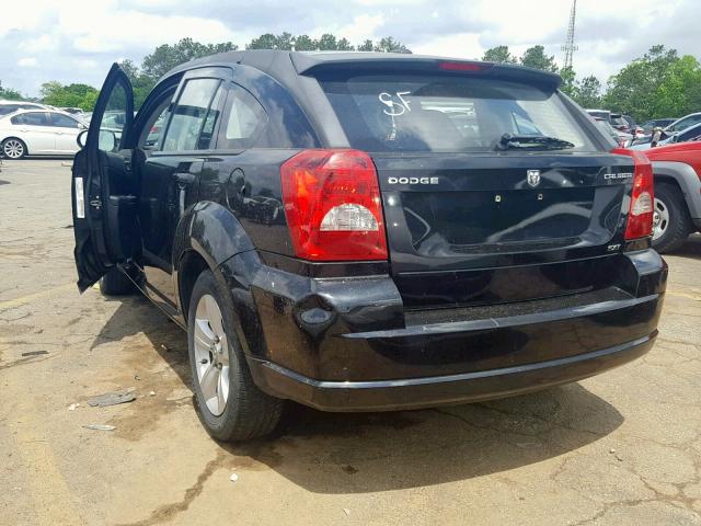 1B3CB4HA0AD539970 - 2010 DODGE CALIBER SX BLACK photo 3