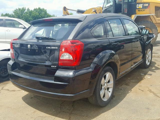 1B3CB4HA0AD539970 - 2010 DODGE CALIBER SX BLACK photo 4