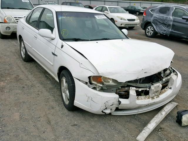 3N1CB51D04L884636 - 2004 NISSAN SENTRA 1.8 WHITE photo 1