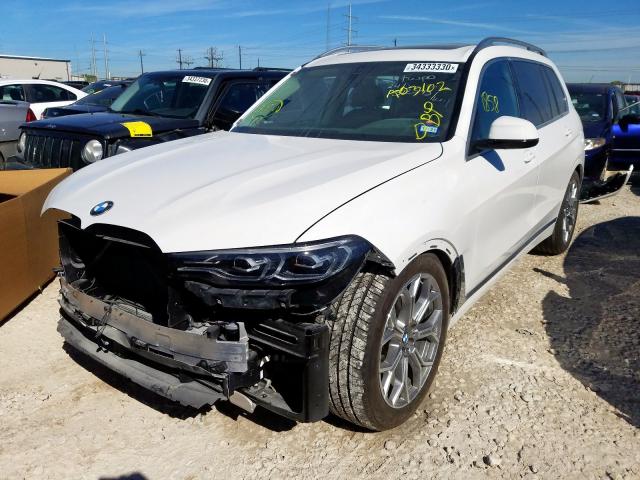 5UXCW2C04L9A03102 - 2020 BMW X7 XDRIVE40I  photo 2