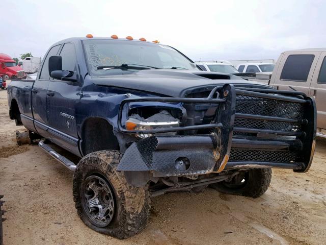 3D7KS28C05G850782 - 2005 DODGE RAM 2500 S BLUE photo 1