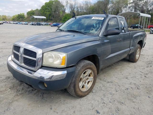 1D7HE42K35S147523 - 2005 DODGE DAKOTA SLT  photo 2