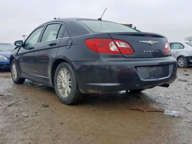 1C3LC56K57N531920 - 2007 CHRYSLER SEBRING TO BLACK photo 3