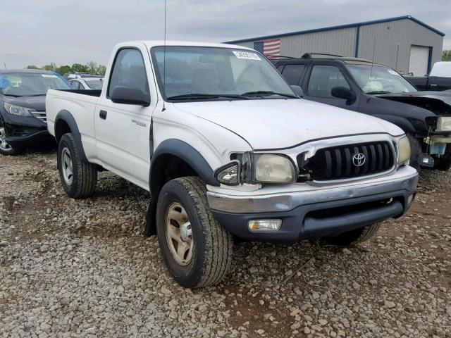 5TENM92N03Z247191 - 2003 TOYOTA TACOMA PRE WHITE photo 1