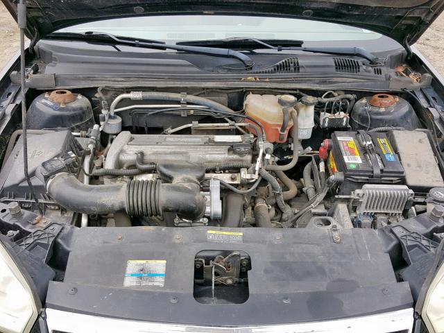 1G1ZS51F46F220144 - 2006 CHEVROLET MALIBU LS BLACK photo 7