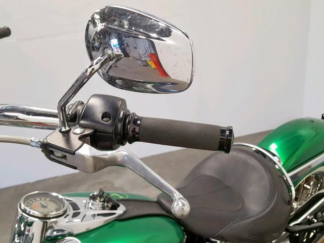 1HD1BWV35CB029845 - 2012 HARLEY-DAVIDSON FLSTC HERI GREEN photo 12