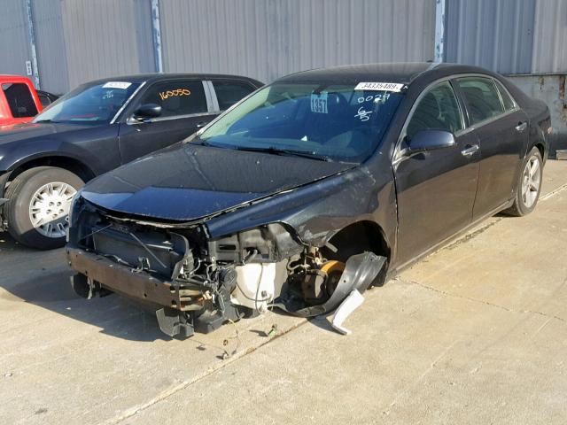 1G1ZC5EU6CF370029 - 2012 CHEVROLET MALIBU 1LT 黑色 照片 2