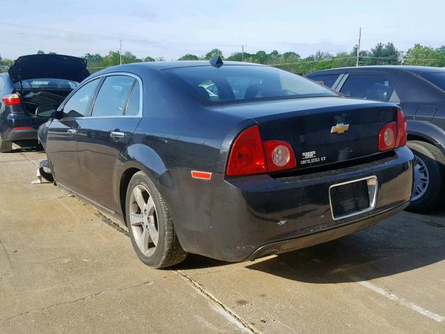 1G1ZC5EU6CF370029 - 2012 CHEVROLET MALIBU 1LT 黑色 照片 3