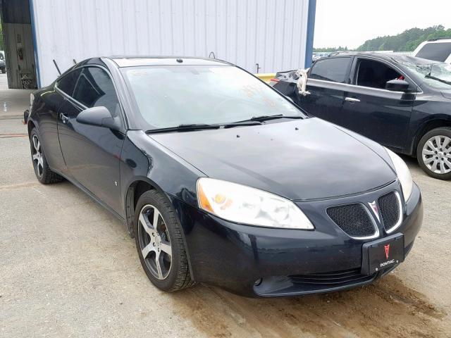 1G2ZH18N674243373 - 2007 PONTIAC G6 GT BLACK photo 1