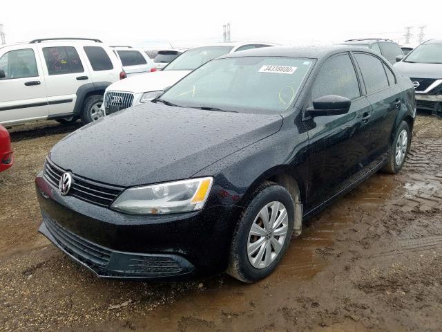 3VW1K7AJXEM307482 - 2014 VOLKSWAGEN JETTA BASE  照片 2