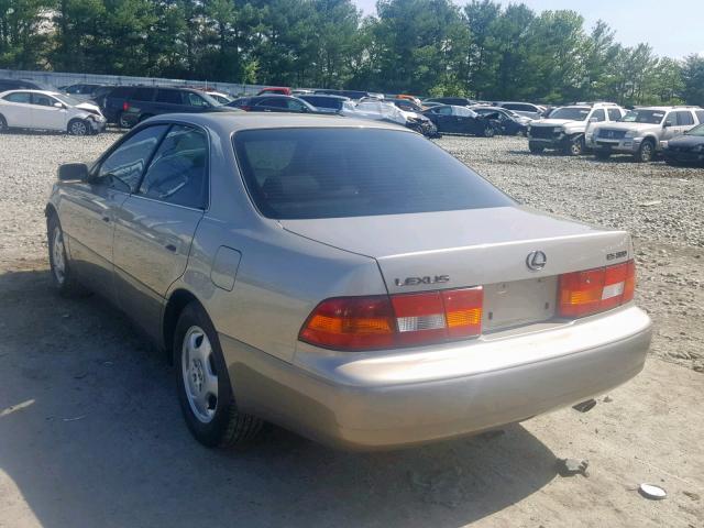 JT8BF28G4X5068737 - 1999 LEXUS ES 300 TAN photo 3