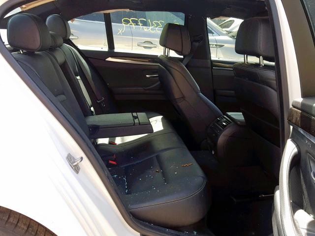 WBAKP9C59EDZ35286 - 2014 BMW 550 XI WHITE photo 6