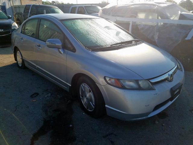 JHMFA36278S000528 - 2008 HONDA CIVIC HYBRID  photo 1