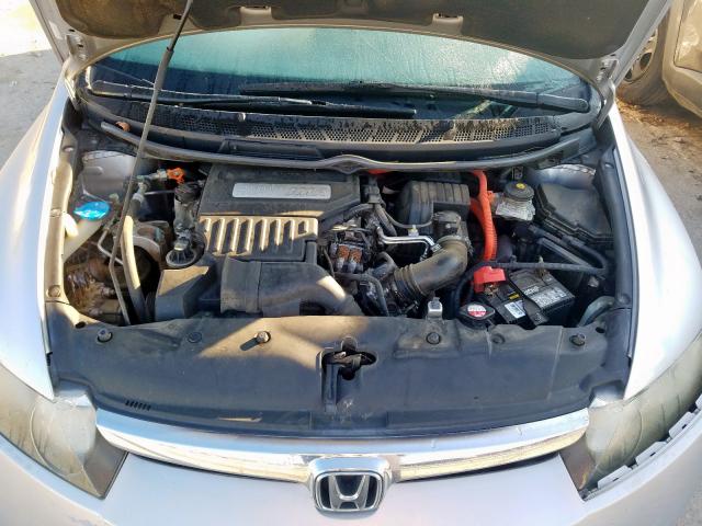 JHMFA36278S000528 - 2008 HONDA CIVIC HYBRID  photo 7