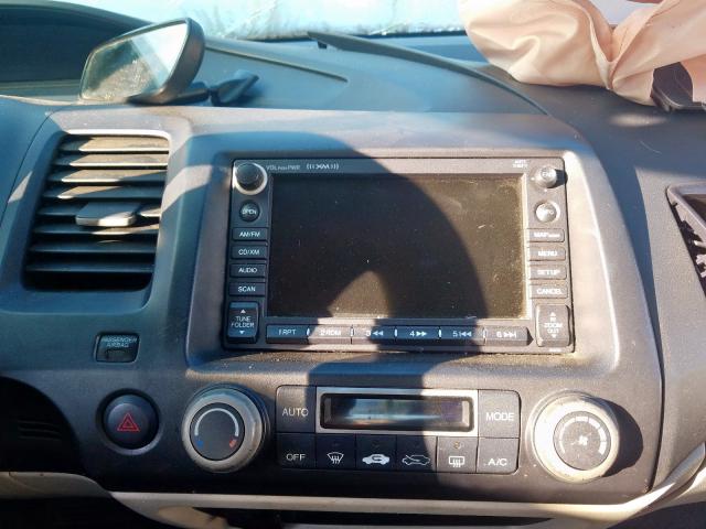 JHMFA36278S000528 - 2008 HONDA CIVIC HYBRID  photo 9