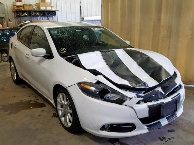 1C3CDFBA6DD288071 - 2013 DODGE DART SXT WHITE photo 1