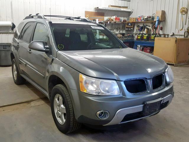 2CKDL63F766062337 - 2006 PONTIAC TORRENT GRAY photo 1