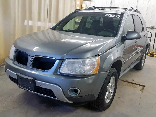 2CKDL63F766062337 - 2006 PONTIAC TORRENT GRAY photo 2