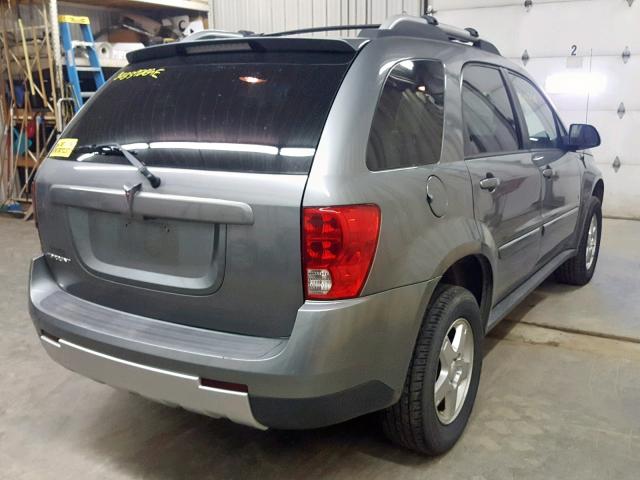 2CKDL63F766062337 - 2006 PONTIAC TORRENT GRAY photo 4