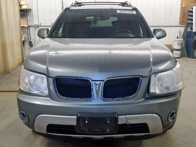 2CKDL63F766062337 - 2006 PONTIAC TORRENT GRAY photo 9