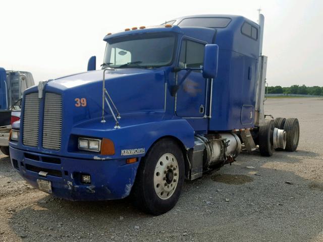 2XKADB9X4SM649685 - 1995 KENWORTH CONSTRUCTI BLUE photo 2