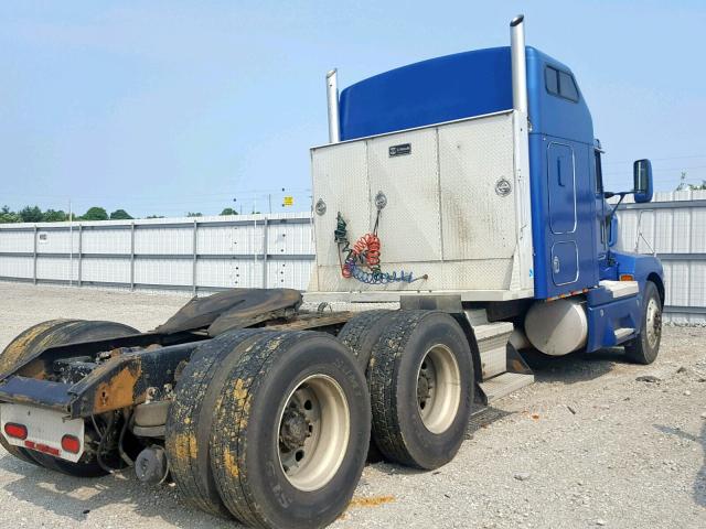 2XKADB9X4SM649685 - 1995 KENWORTH CONSTRUCTI BLUE photo 4