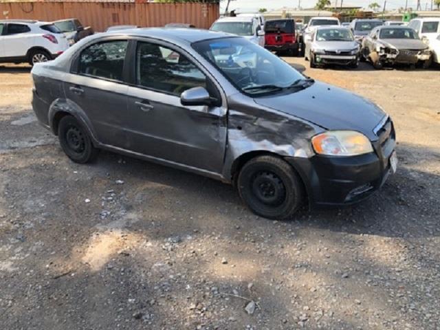 KL1TD56677B053777 - 2007 CHEVROLET AVEO BASE Сұр фото 1