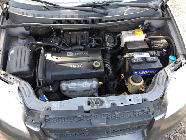 KL1TD56677B053777 - 2007 CHEVROLET AVEO BASE Сұр фото 7