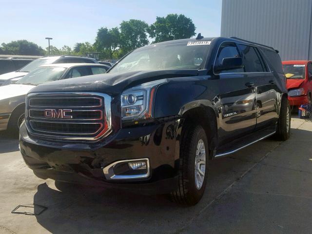 1GKS2GKC3HR173932 - 2017 GMC YUKON XL K BLACK photo 2