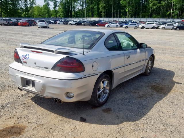 1G2NW12E42C244548 - 2002 PONTIAC GRAND AM G SILVER photo 4