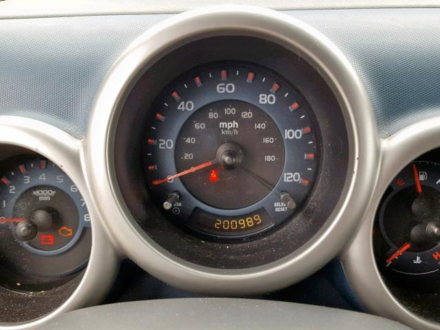 5J6YH28584L012564 - 2004 HONDA ELEMENT EX BLUE photo 8